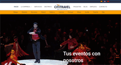 Desktop Screenshot of cititravel.es